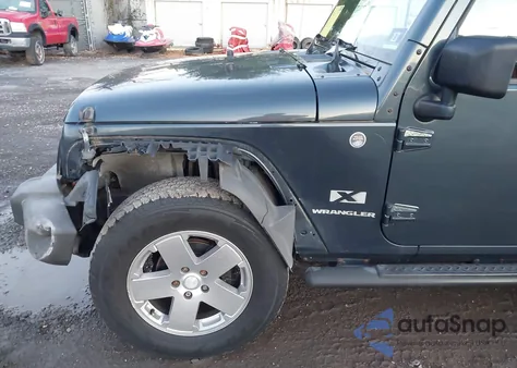 2007 Jeep Wrangler X z USA, uszkodzony, nr VIN 1J4FA24187L231978
